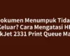Dokumen Menumpuk Tidak Keluar? Cara Mengatasi HP DeskJet 2331 Print Queue Macet