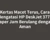 Kertas Macet Terus, Cara Mengatasi HP DeskJet 3775 Paper Jam Berulang dengan Aman