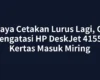 Supaya Cetakan Lurus Lagi, Cara Mengatasi HP DeskJet 4155E Kertas Masuk Miring