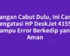 Jangan Cabut Dulu, Ini Cara Mengatasi HP DeskJet 4155E Lampu Error Berkedip yang Aman