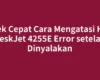 Cek Cepat Cara Mengatasi HP DeskJet 4255E Error setelah Dinyalakan