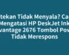 Ditekan Tidak Menyala? Cara Mengatasi HP DeskJet Ink Advantage 2676 Tombol Power Tidak Merespons